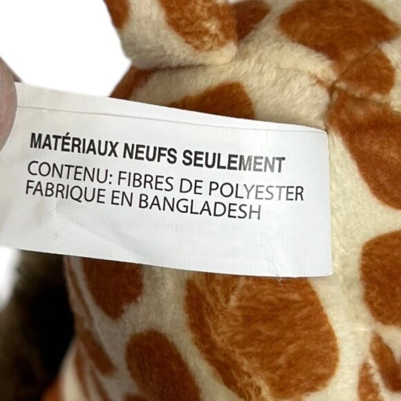 Miniature Giraffe Stuffed Animal Plush Monkey Island 5" Brown Tan - Picture 13 of 13